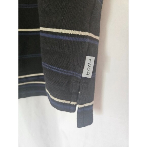 IZOD Men’s Polo XFG Golf Cool-FX Navy White Strip Size XL Preowned - Picture 6 of 8